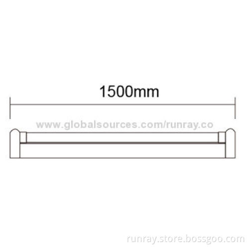 5ft T5 LED Tube, 15W, 1500mm, 50,000-hour Lifespan, 85-265V AC, >0.95 Power Factor, 100lm/W, CE, ISO